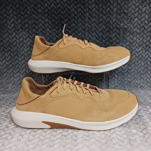 OluKai Koheo Golden Sand Men's Sneakers Shoes Size 9